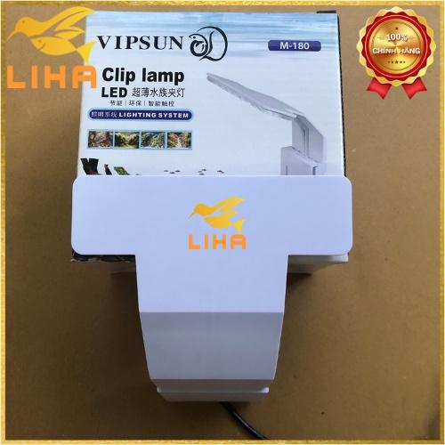 Đèn Led Kẹp Vipsun M-180 Size 15-25cm - Led Trắng, Đổi Màu Led Kẹp Thành Hồ Cá Thủy Sinh