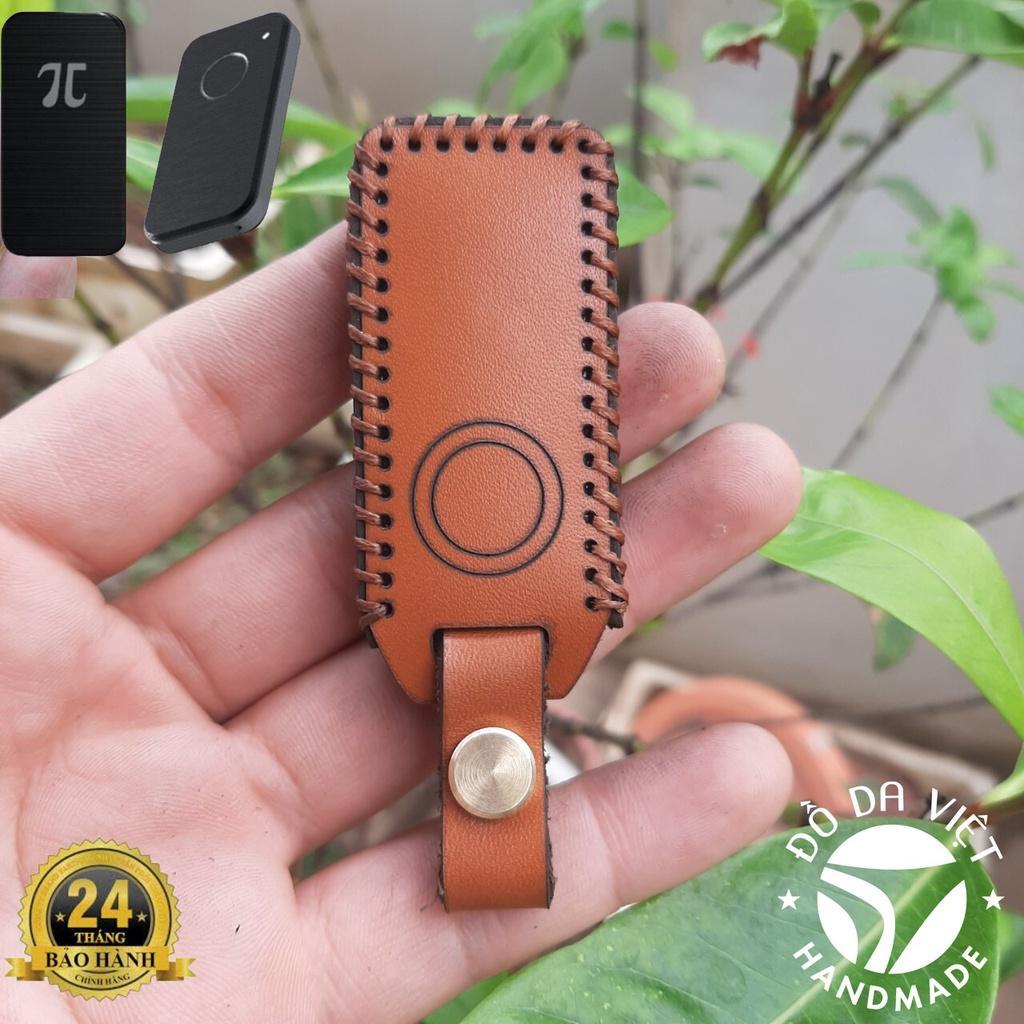 Bao Da Chìa Khóa Remote Pitech chống trộm, keyfob Pi V1 và V2 da bò 100%, bảo hành 2 năm