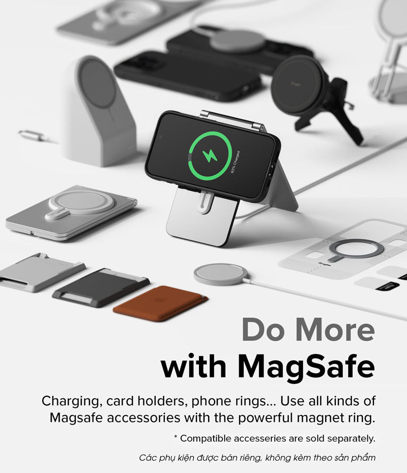 Ốp lưng cho iPhone 15/15 Pro/15 Pro Max RINGKE Onyx Magnetic - Hàng Chính Hãng