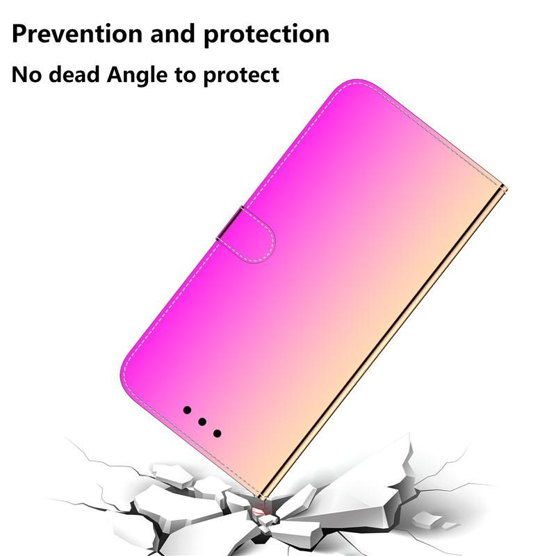Bao Da Tráng Gương Thời Trang Sang Trọng Cho Samsung Galaxy S10 S9 S8 Plus S10E A70E
