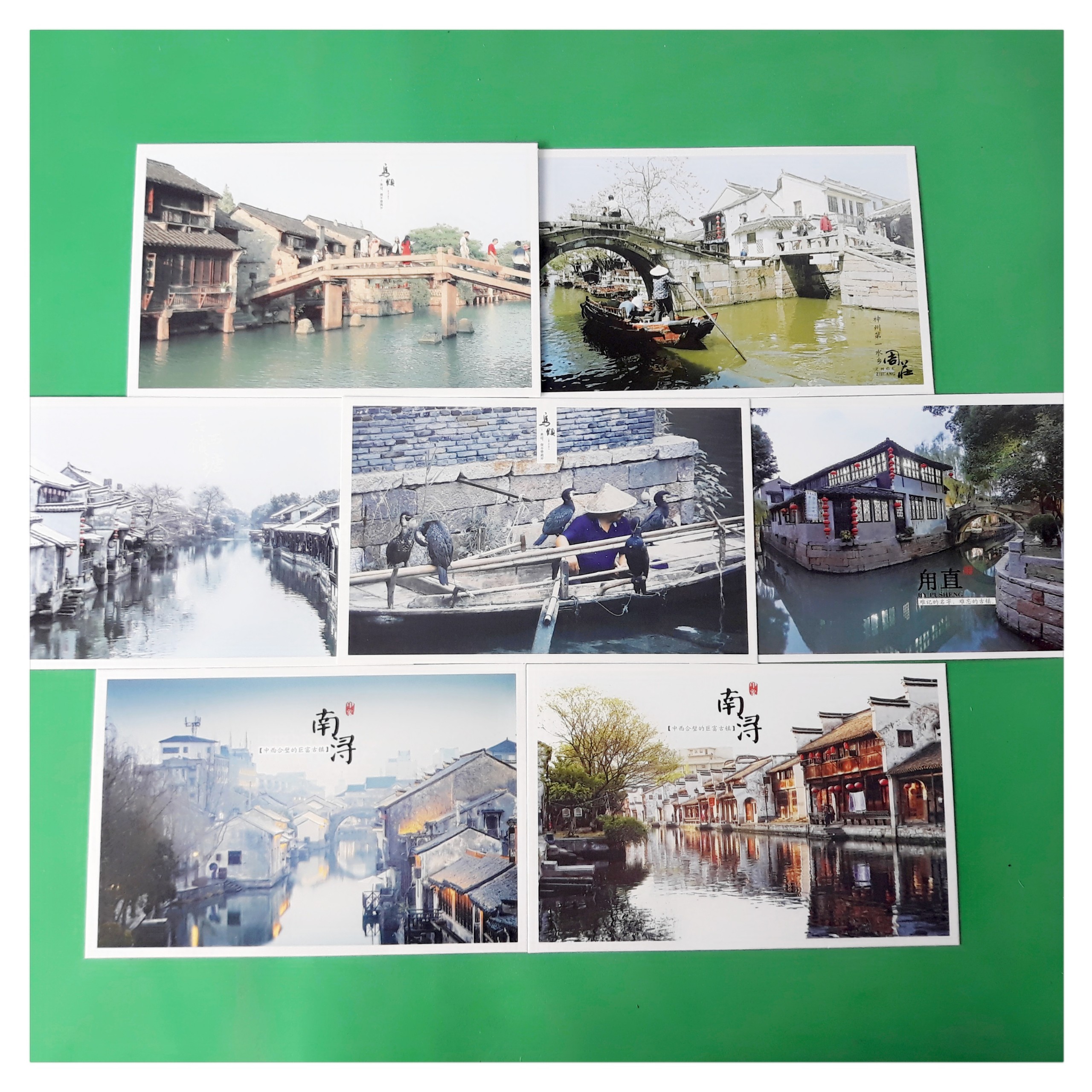 Hộp 36 Post Card Chủ Đề Dòng Sông Ký Ức (9.3 x 14.3cm)