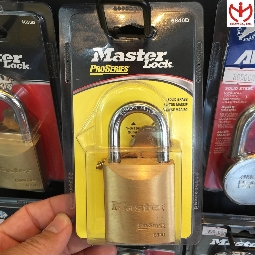 Ổ khóa Master Lock 6840 D thân đồng 44mm dòng ProSeries - MSOFT