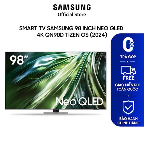 Smart Tivi Samsung 98 Inch Neo QLED 4K Tizen OS QA98QN90DAKXXV - Hàng chính hãng