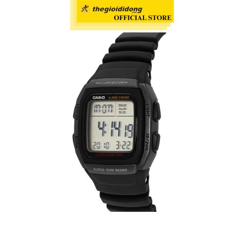 Đồng hồ CASIO 35.7 mm Nam W-96H-1BVDF - Hàng Chính Hãng