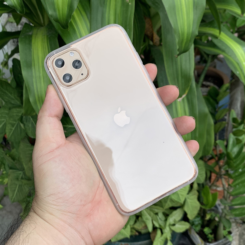 Ốp lưng dẻo chống sốc cao cấp dành cho iPhone 11 Pro - Màu trắng mờ