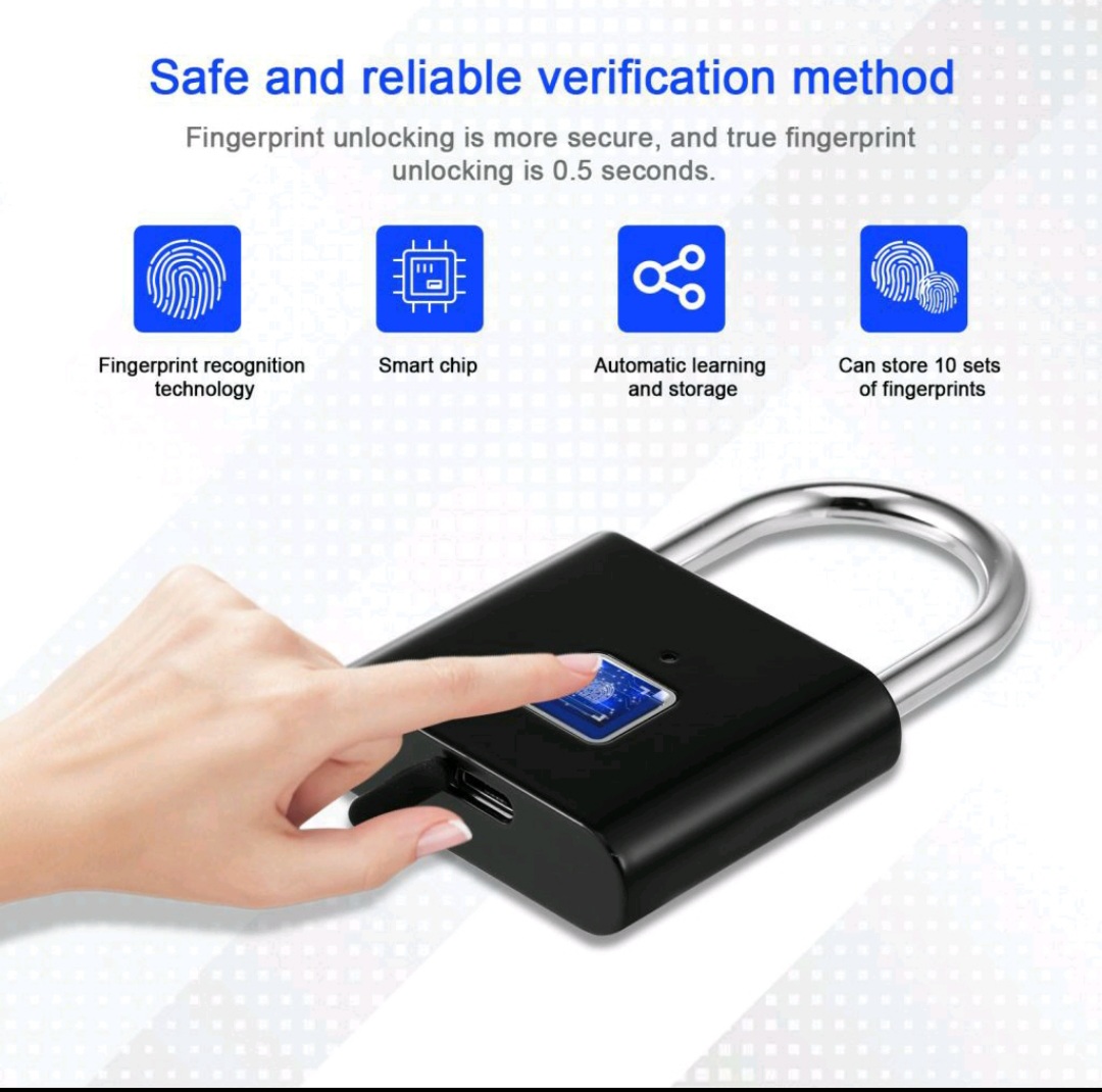 BỘ Ổ KHÓA CỬA CHỐNG TRỘM CẢM ỨNG VÂN TAY THÔNG MINH MẪU MỚI RỂ CÀI ĐẶT TIỆN DỤNG