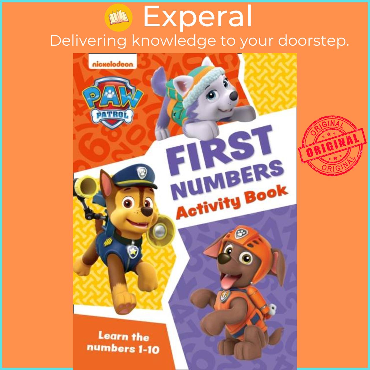 Sách - PAW Patrol First Numbers Activity Book - Get Set for School! by  (UK edition, paperback)