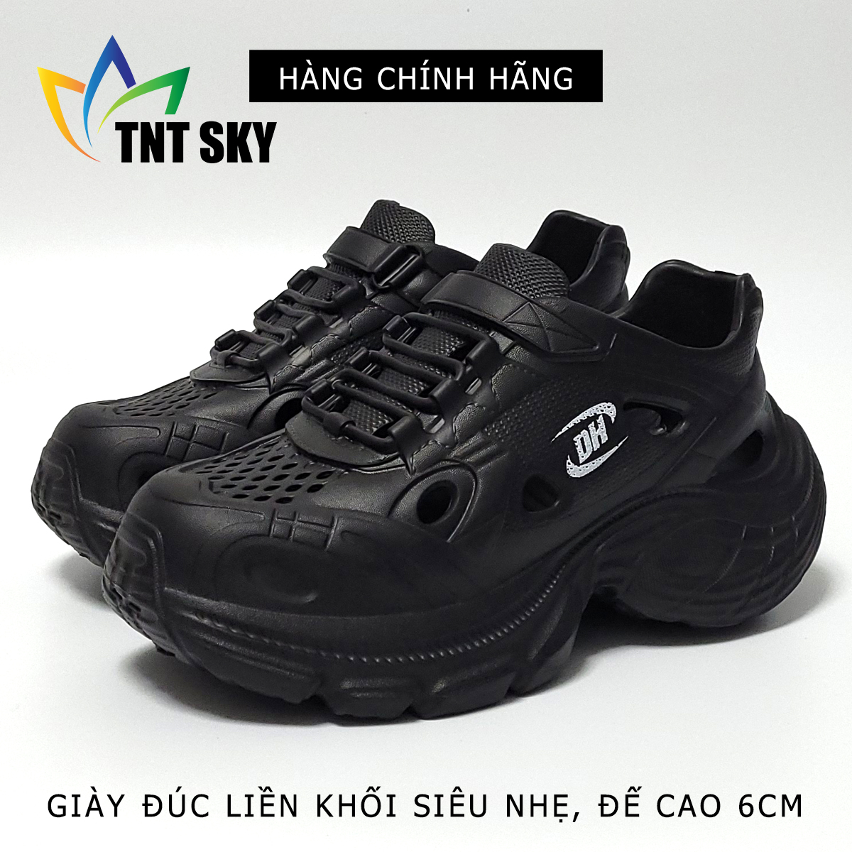 Giày Nam Đúc Liền Khối Siêu Nhẹ - Hàng Chính Hãng - TK568