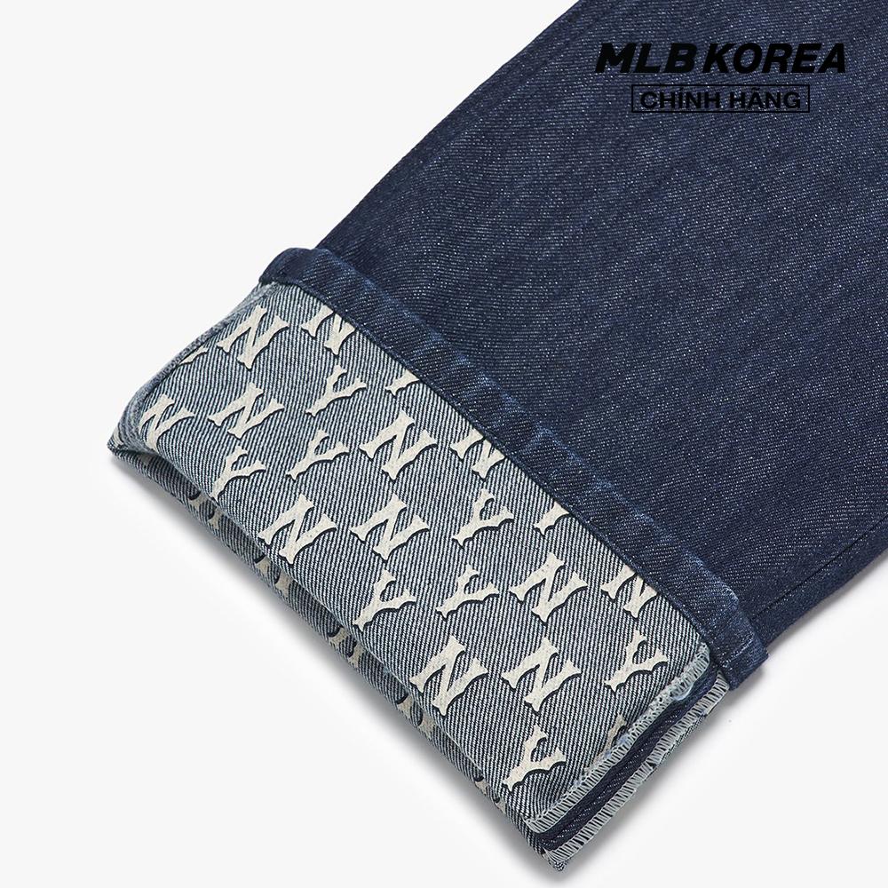 MLB - Quần jeans nữ Classic Monogram 3FDPM0324-50NYD