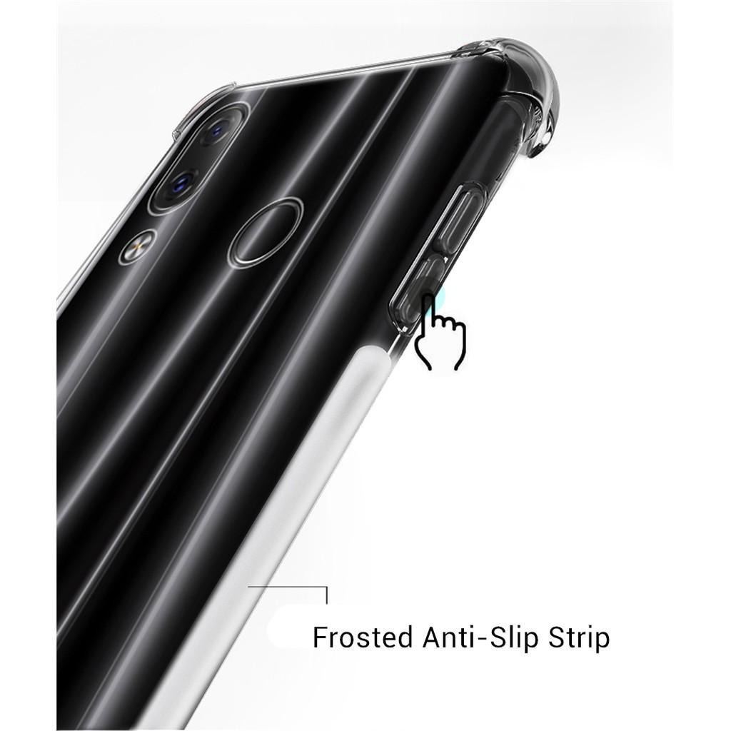 Ốp điện thoại TPU Silicon trong suốt dáng mảnh có túi khí mềm chống sốc dành cho Lenovo Z5/Z5S/K8/K8+/K8 Note