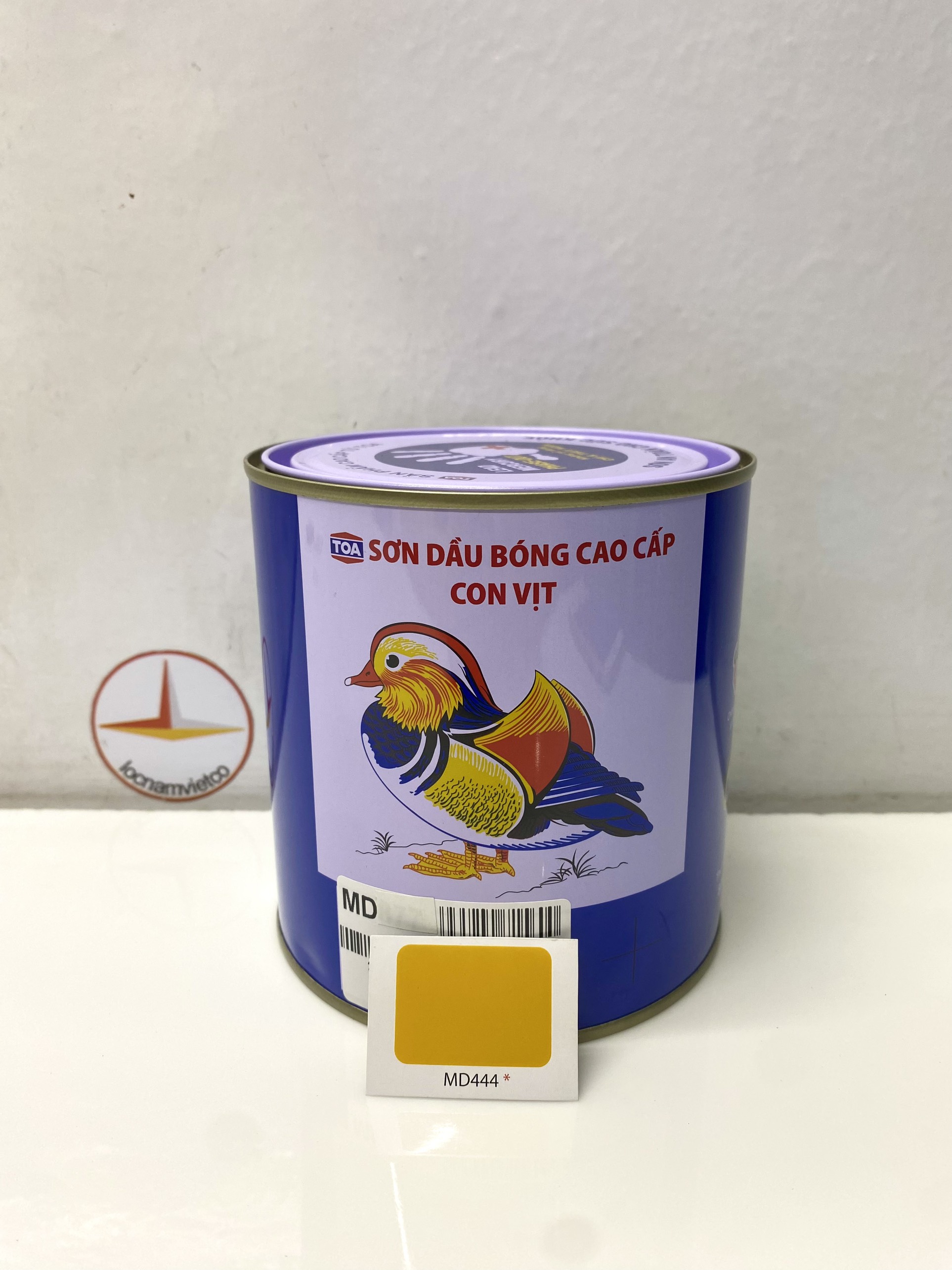 Sơn dầu cao cấp TOA Con Vịt màu vàng MD 444 _ 800 ml