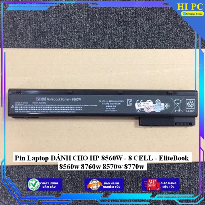 Pin Laptop DÀNH CHO HP 8560W  EliteBook 8560w 8760w 8570w 8770w - Hàng Nhập Khẩu