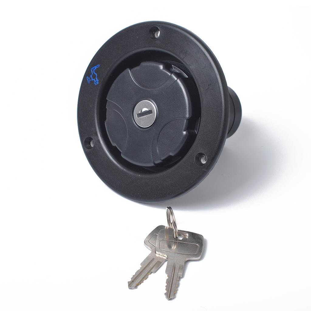 Black Gravity/City Water Hatch Fill Dish Lock Keys RV Trailer