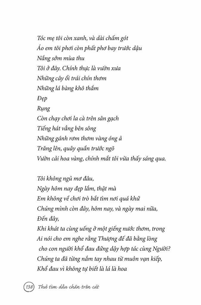 Thử Tìm Dấu Chân Trên Cát