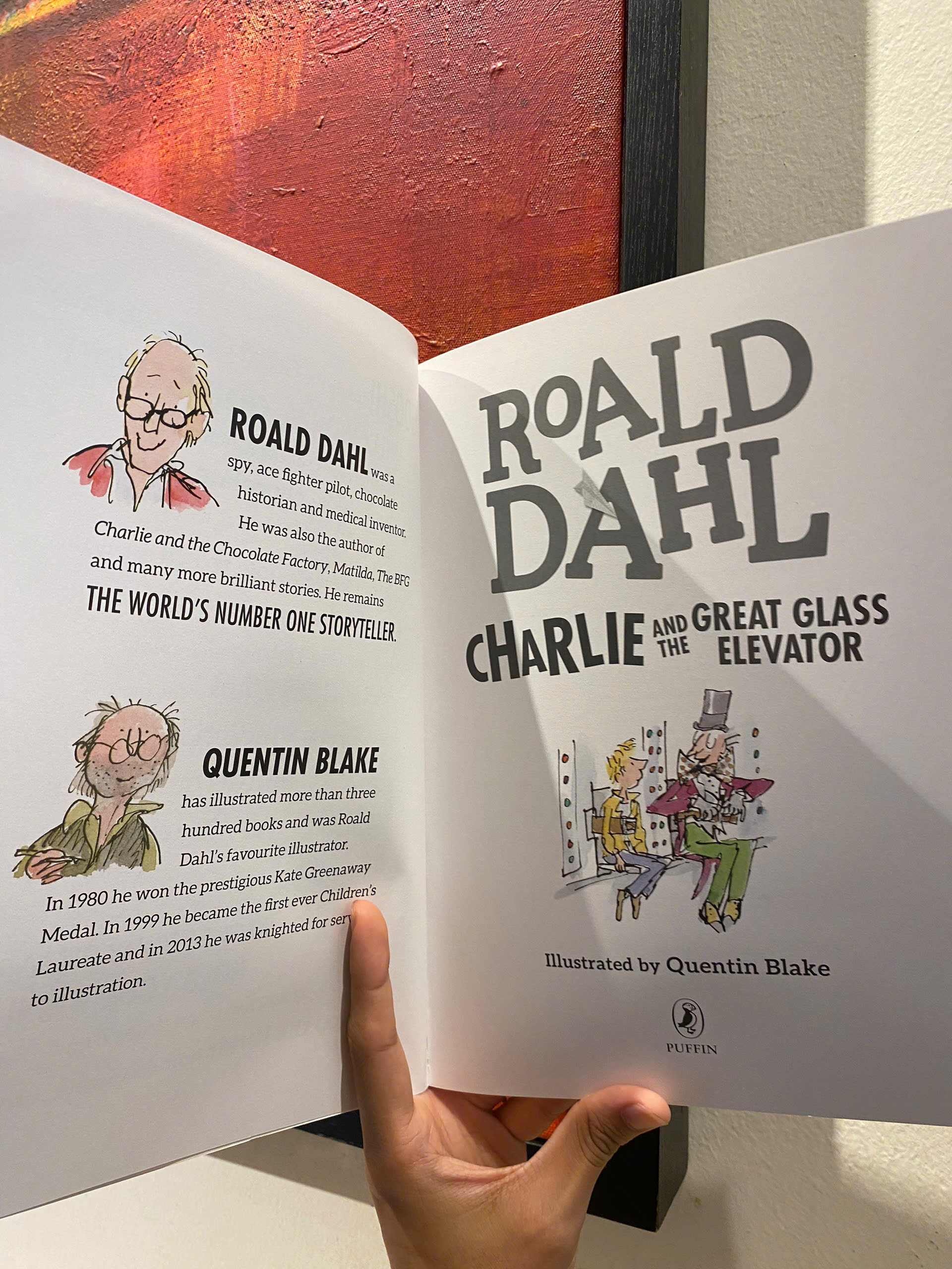 Sách - Charlie and the Great Glass Elevator by Roald Dahl, Quentin Blake - Sách Tiếng Anh trẻ em