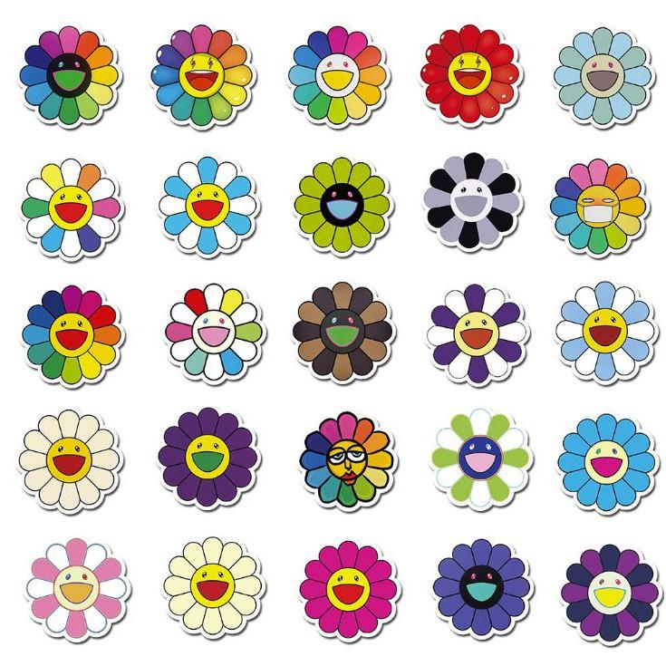 Sticker dán cao cấp CHỦ ĐỀ Sunflower Cực COOL ms#115