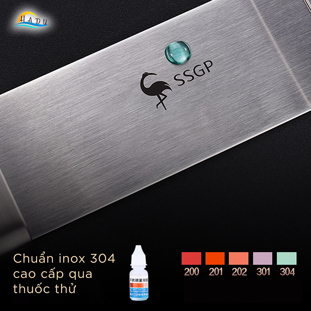 Móc Dán Tường Inox 304 Cao Cấp Đạt Chất Lượng Đức SSGP