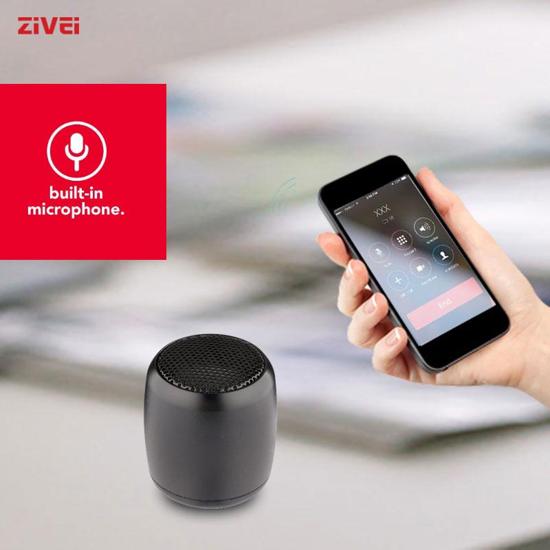 ZIVEI Loa Bluetooth Nhỏ Âm Thanh Nổi Giáng Sinh Loa Trong Nhà Ngoài Trời Loa Không Dây Cột Bộ Loa Di Động Nhỏ Màu Sắc: Đen