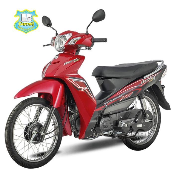 Tem rời dành cho elegant 110 đỏ