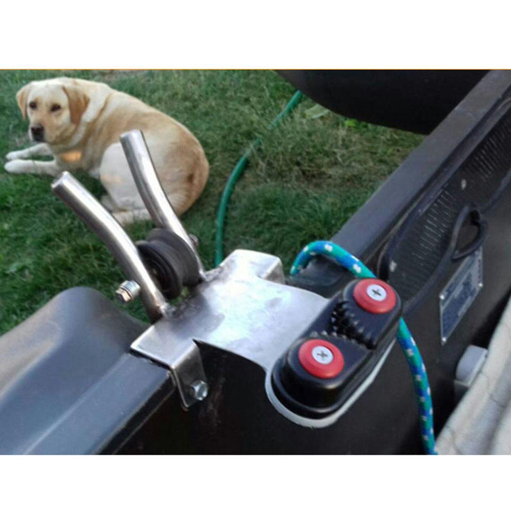 4pcs Aluminum Composite Sailboat Cam Cleat Entry 15mm Cam Cleat Line