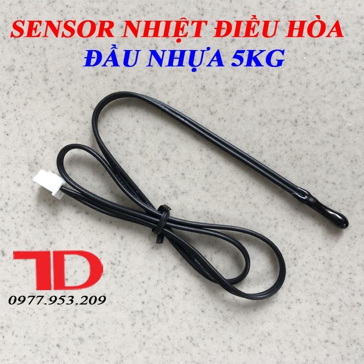 Đầu dò cảm biến dàn lạnh, Sensor nhiệt điều hòa đầu nhựa 5KG