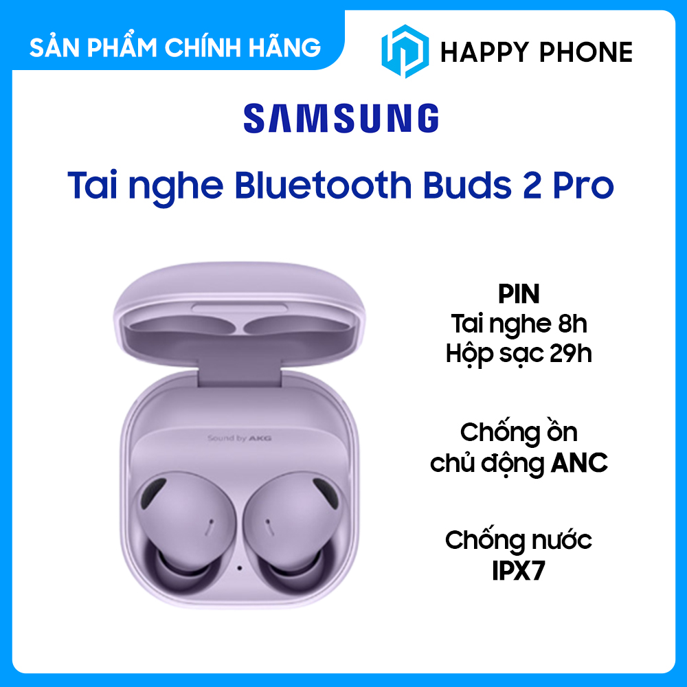 Tai nghe không dây Samsung Galaxy Buds 2 Pro - Hàng Chính Hãng