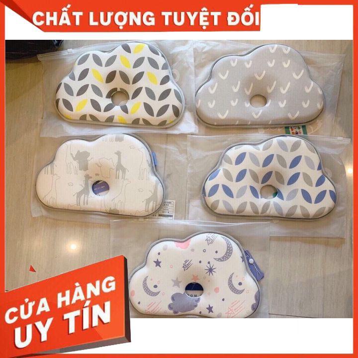 Gối chống bẹp chống lõm chất liệu cao su non cao cấp hình đám mây dễ thương (ngẫu nhiên )