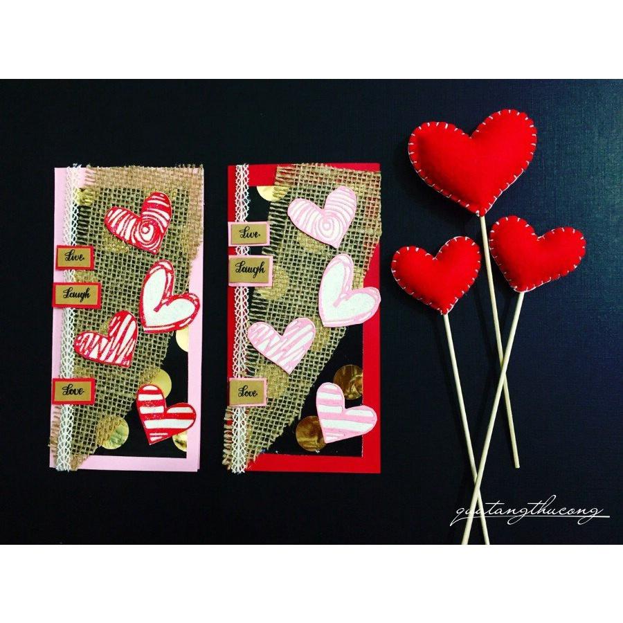 Thiệp Valentine tim
