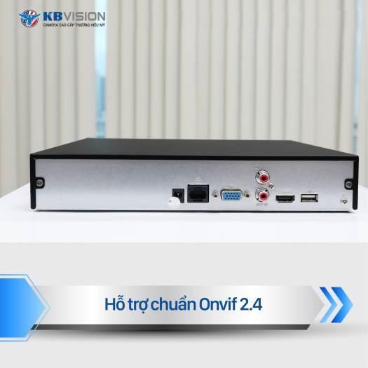 Đầu ghi IP 4 kênh KBVISION KX-A8124N2 - HÀNG CHÍNH HÃNG