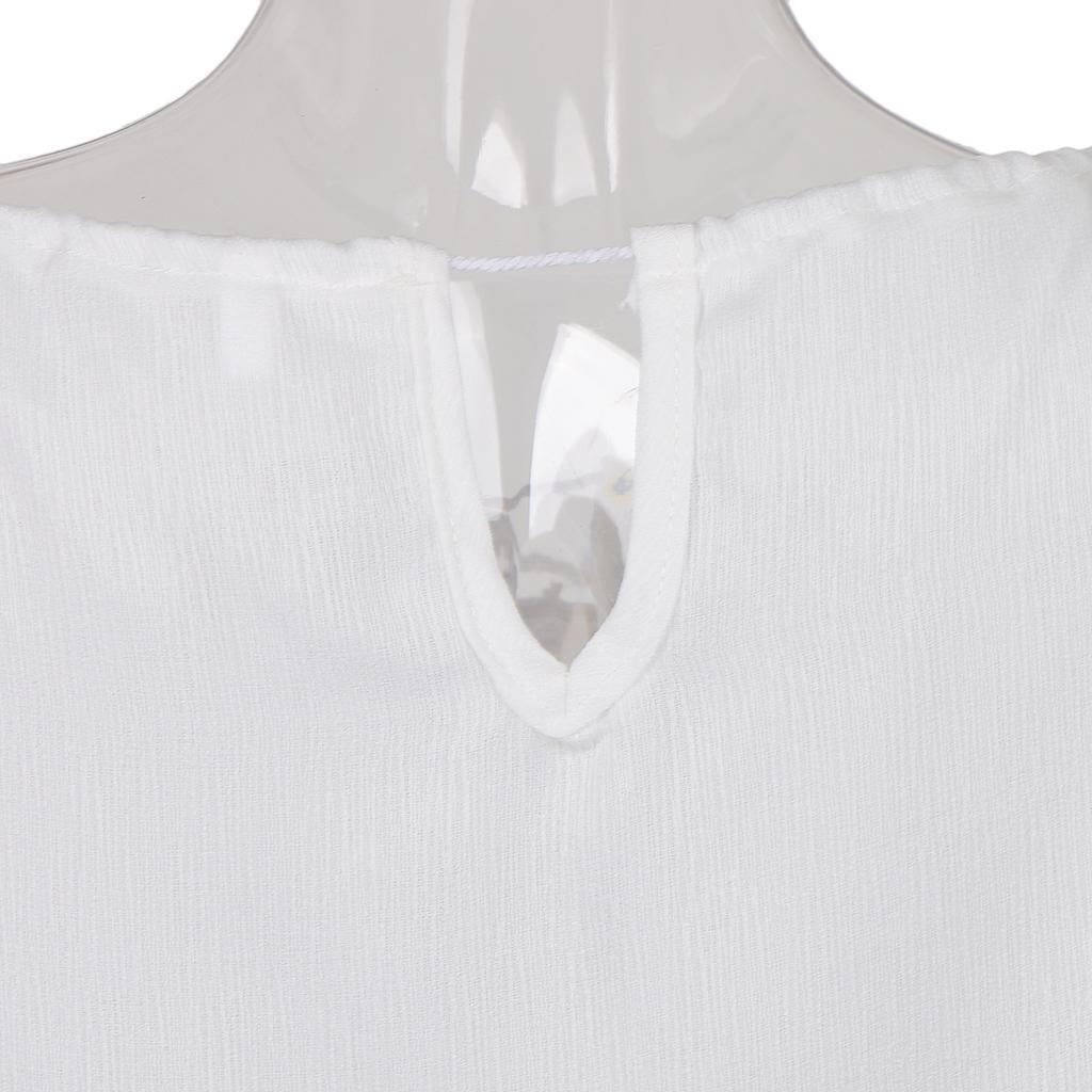 Women's Casual Spaghetti Strap Tank Vest Blouse Sleeveless Crop Tops T-Shirt