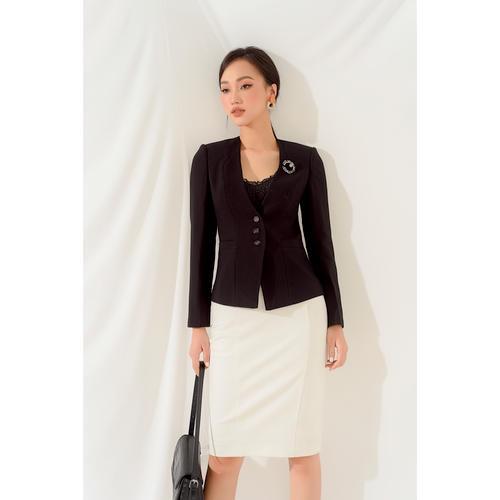 Vest không cổ, vạt chéo MMOutfit V0720140