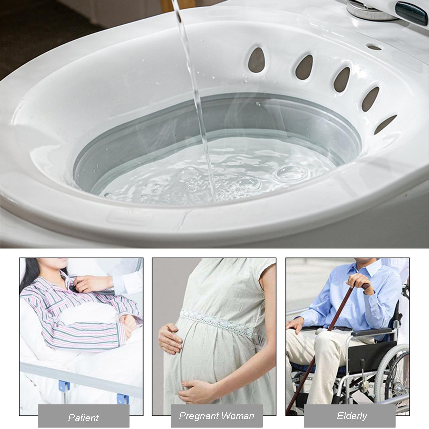 Bô đi vệ sinh kiểu ngồi cho phụ nữ mang thai, người khuyết tật bằng nhựa cao cấp