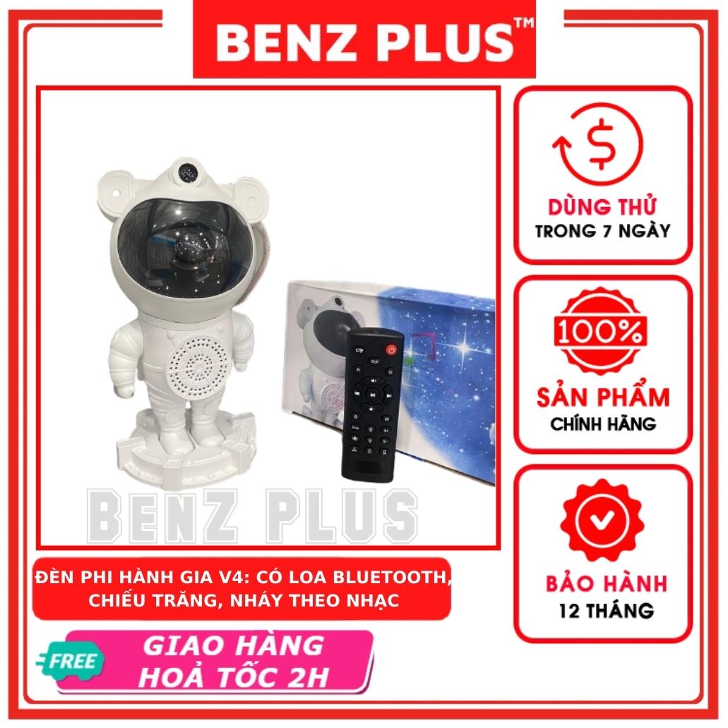 Đèn phi hành gia V4 BENZ có loa, nháy theo nhạc, có ánh trăng chiếu bầu trời sao thiên hà tinh vân bảo hành 12 tháng