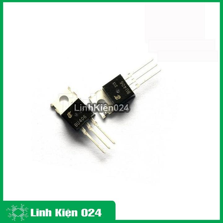 Sản phẩm BU406 TO220 TRANS NPN 7A 200V