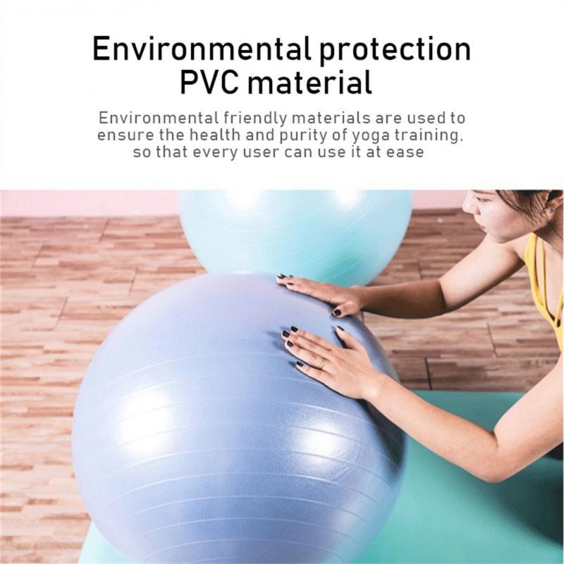 Thảm Tập Yoga Cân Bằng Bóng Bóng Thể Dục Dày Chống Cháy Nổ Hiệu Chỉnh Tư Thế Ngồi Stovepipe Pilates Cơ Đào Tạo Bóng Tập Yoga