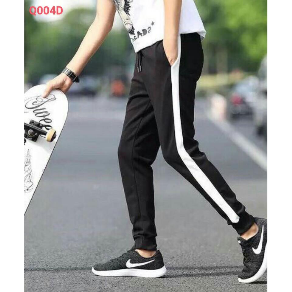 QUẦN JOGGER NAM THUN NỈ ️NGOẠI CHẤT NỈ DÀY MỊN ️THÔNG THOÁNG, PHỐI SỌC CÁ TÍNH, BO LAI SIÊU ĐÁNG YÊU PHONG CÁCH ĐƯỜNG PHỐ-QUẦN JOGGER NAM -JINS STORE