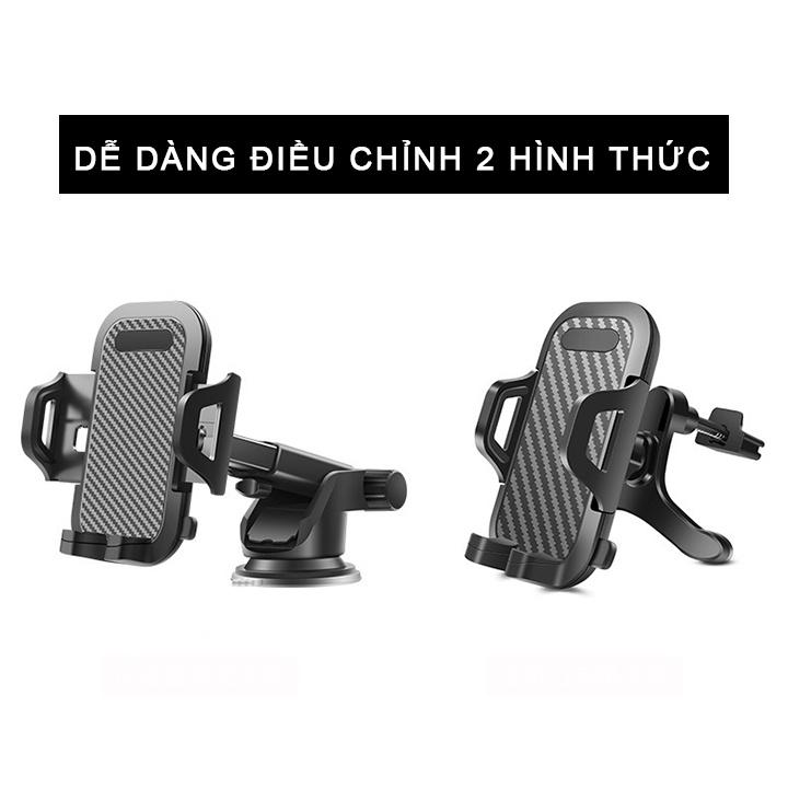 Giá đỡ điện thoại xoay 360 có thể gập gọn chất liệu nhựa cao cấp phù hợp với mọi dòng điện thoại