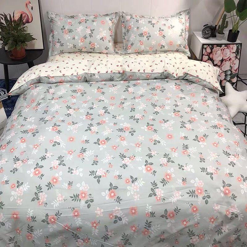 Bộ cotton poly Hoa nhí mẫu mới