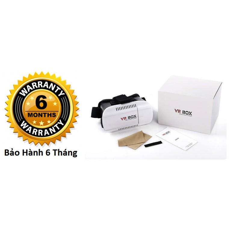 Kính thực tế ảo VR Box thế hệ 2 (Full box Đen phối trắng)