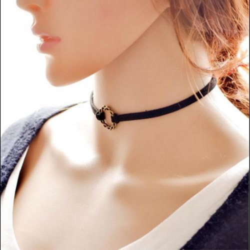 Vòng cổ choker dây xích tròn V29