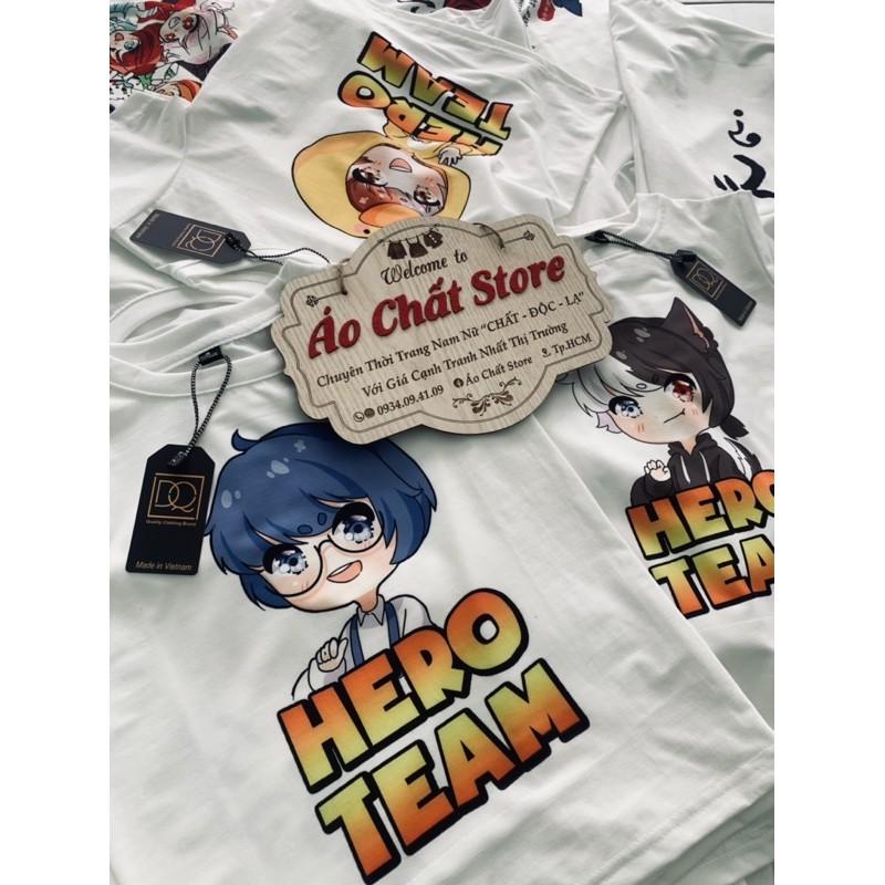 (VIDEO THẬT) Áo Hero Team nhân vật Phong Cận siêu cute dành cho bé trai | bé gái đẹp