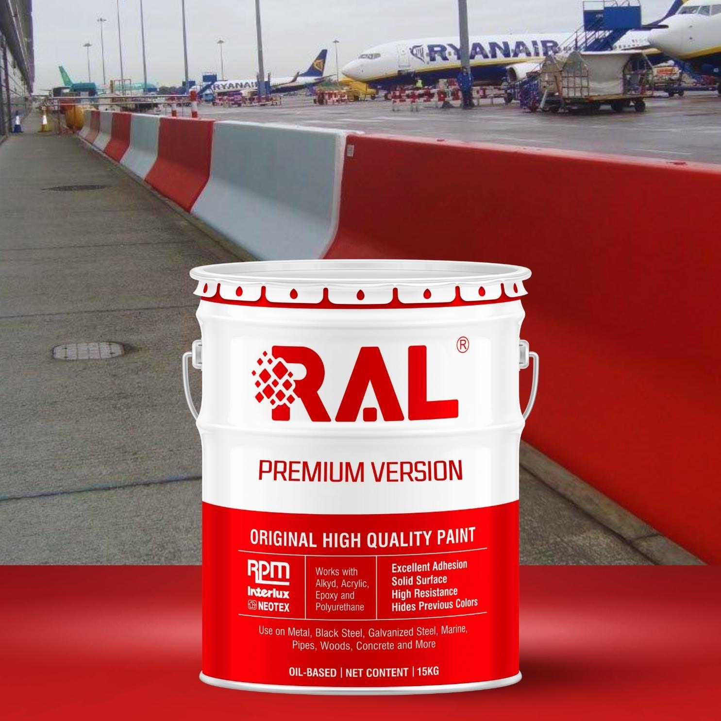 Sơn bó vỉa phản quang Acrylic RAL RASIDE REFLECTIVE - 5KG