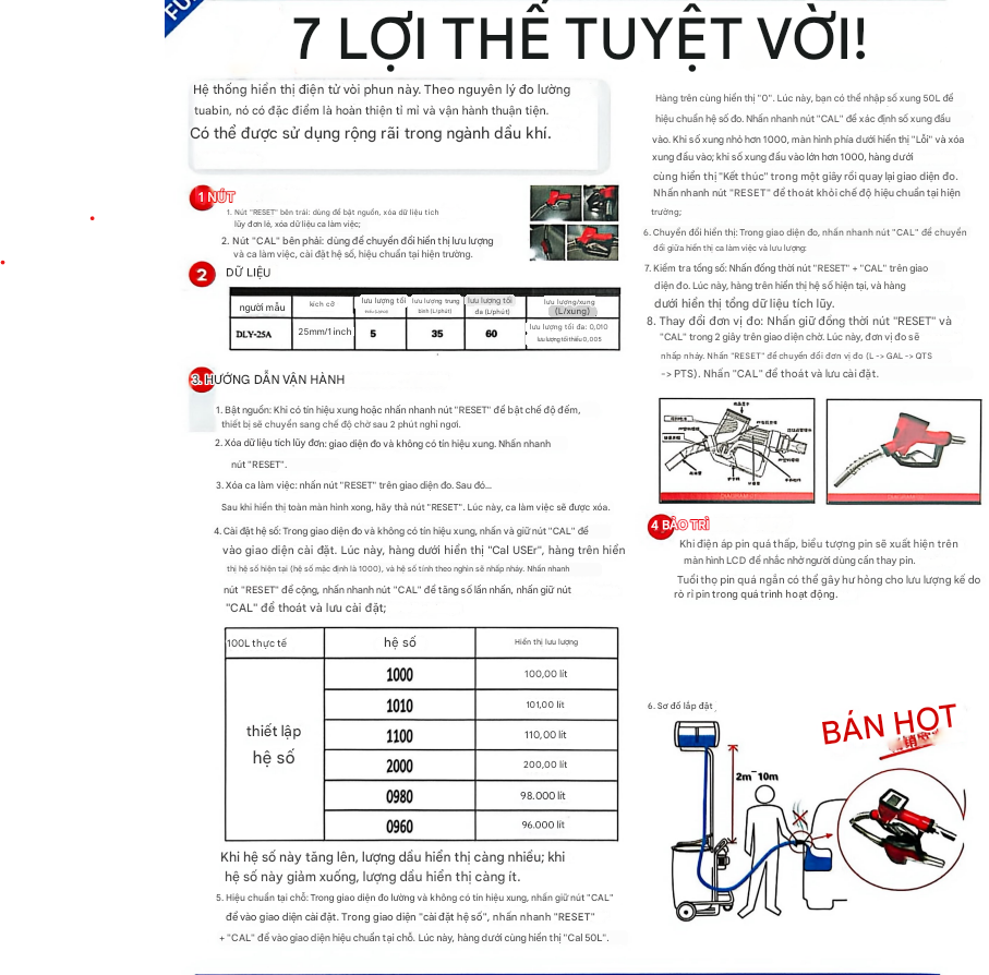 Súng Bơm Xăng Dầu 11A Tự Ngắt – 60L/phút
