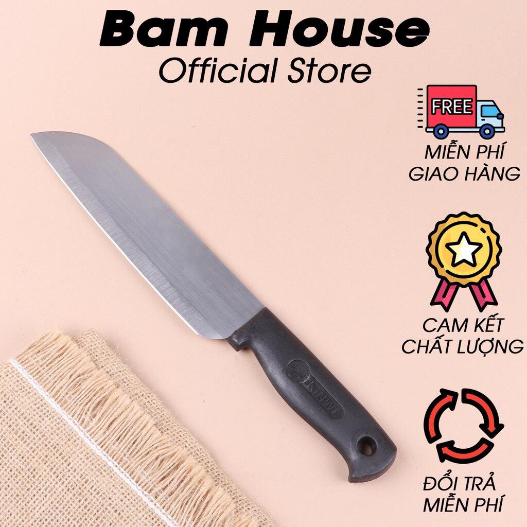 DAO BẾP CÁN ĐEN INOX CAO CẤP CẮT, GỌT TRÁI CÂY, THÁI THỊT RAU CỦ