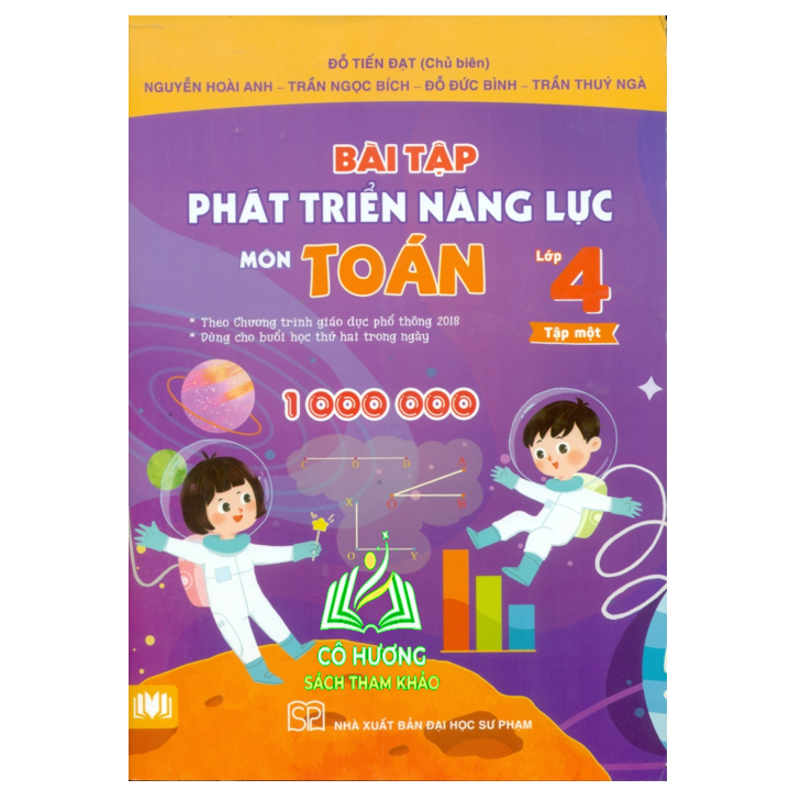 Sách - Combo Bài Tập Phát Triển Năng Lực Môn Toán Lớp 4 Tập 1 + 2