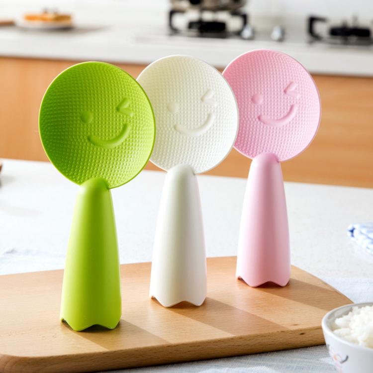 Muỗng Xới Cơm Hình Mặt Cười Đáng Yêu - Vá Múc Cơm Chịu Nhiệt Tốt An Toàn