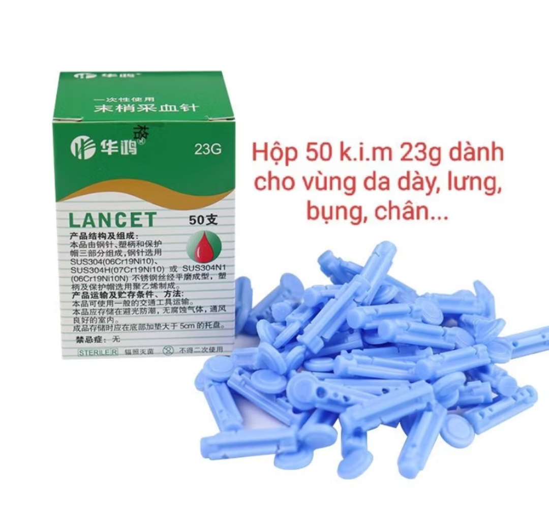 Bút lấy máu bấm liên tục dùng thử đường huyết, Bút bấm liên tục giác hơi đông y spa