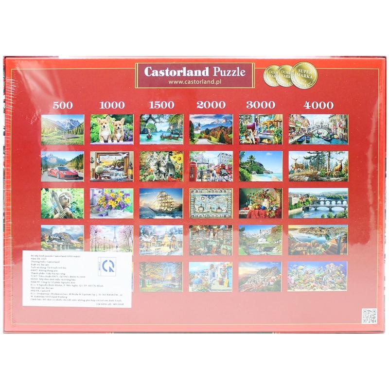 Xếp hình puzzle Amsterdam Landscape 1000 mảnh Castroland C103133