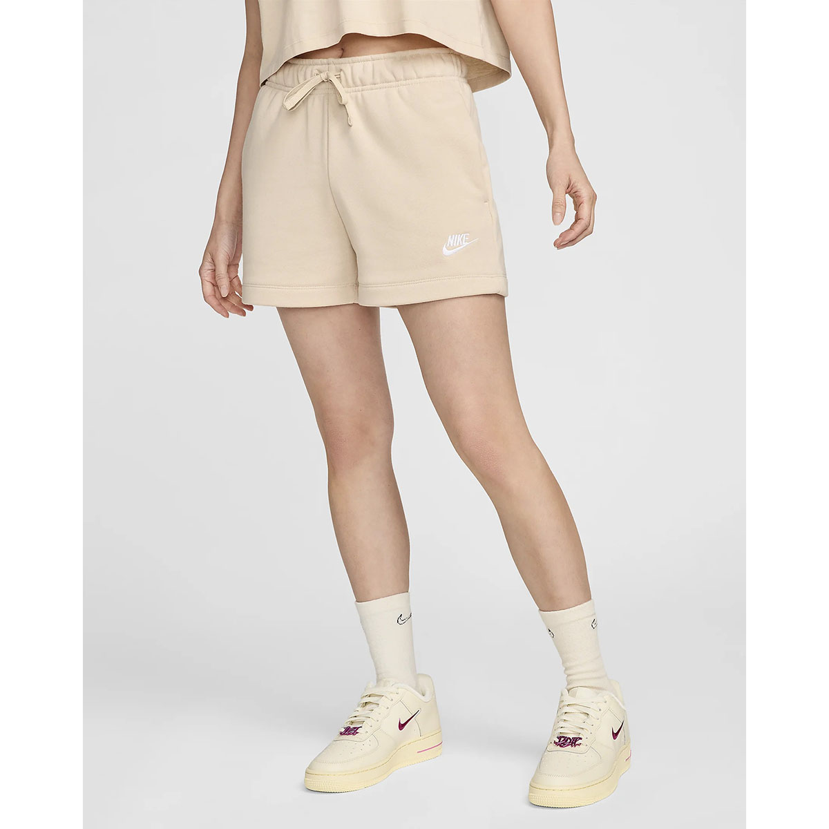 Quần ngắn thời trang Nữ NIKE AS W NSW CLUB FLC MR SHORT