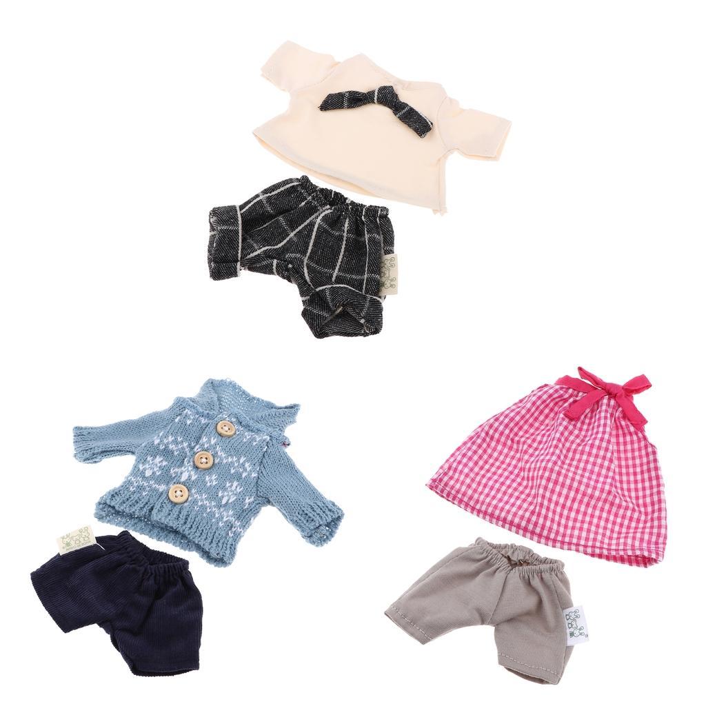 Lovely Sweater Shorts Suit Casual Outfit for 1/4 BJD Doll